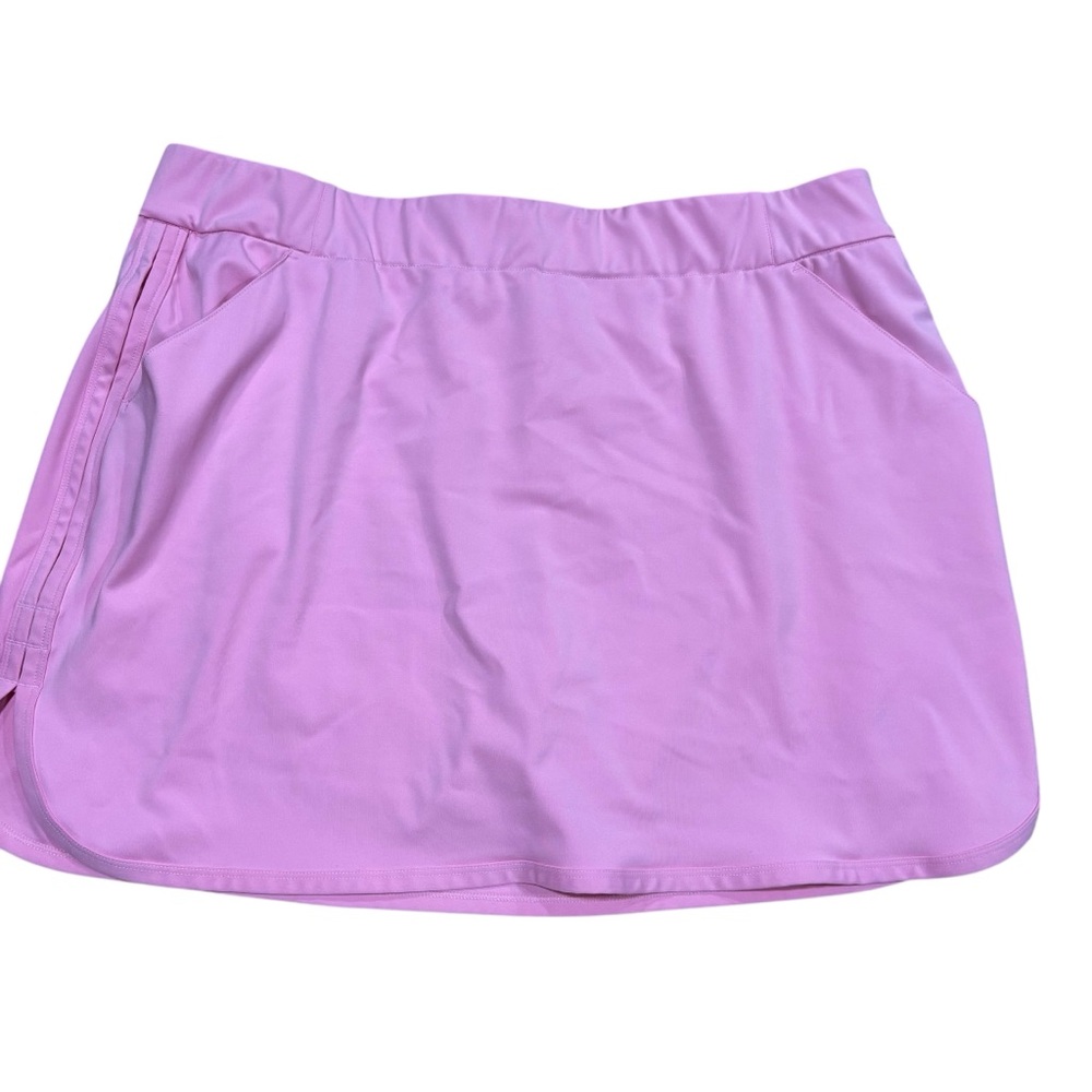 Columbia Size 1X Womens Purple Pull On Pockets A-Line Athletic Tennis Skort